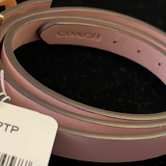 Coach Signature Leather Bracelet - Picture 8 of 8